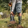 Ásólapát, FISKARS Solid, fekete