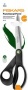 Olló, általános, 25 cm, FISKARS 'Functional Form Renew', fekete