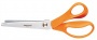 Olló, cikkcakk, 23 cm, FISKARS 'Classic', narancssárga