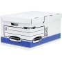 Csapófedeles archiválókonténer, 'BANKERS BOX®  SYSTEM BY FELLOWES® ', kék