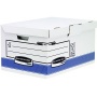 Csapófedeles archiválókonténer, 'BANKERS BOX® SYSTEM BY FELLOWES® ', kék