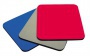 Egéralátét, textil borítás, FELLOWES, piros