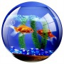 Egéralátét, kör alakú, FELLOWES 'Brite™', akvárium