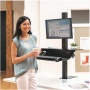 FELLOWES "Lotus™ VE" ülő-álló munkaállomás | egy monitorhoz