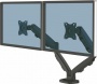Monitortartó kar két monitorhoz, FELLOWES Eppa™  Dual, fekete