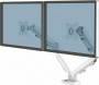 Monitortartó kar két monitorhoz, FELLOWES Eppa™  Dual, fehér