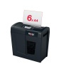 Rexel Secure X6 iratmegsemmisítő | 4x40 mm konfetti | 6 lap | 10l kosár