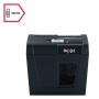 Rexel Secure X6 iratmegsemmisítő | 4x40 mm konfetti | 6 lap | 10l kosár