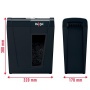 Rexel Secure X8 iratmegsemmisítő | 4x40 mm konfetti | 8 lap | 14l kosár