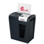 Rexel Secure MC6 iratmegsemmisítő | 2x15 mm mikrokonfetti | 6 lap | 18l kosár