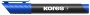 Alkoholos marker, 3-5 mm, kúpos, KORES 'K-Marker XP1', kék