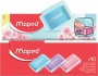Radír display, MAPED Essentials Soft Pastel, vegyes színek