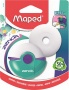 Radír, műanyag tokos, utántöltővel, MAPED Zenoa, vegyes színek