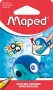 Hegyező, egylyukú, tartályos, MAPED Croc Croc Easy, katica és bálna, vegyes formák