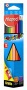 Színes ceruza készlet, háromszögletű, hegyezővel, MAPED 'Color`Peps Star', 12 különböző szín