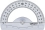 Szögmérő, műanyag, 180°, MAPED Geometric
