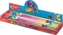 Vonalzó, műanyag, 30 cm, MAPED Twist`n Flex Decor