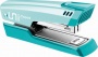 Tűzőgép, 24/6, 26/6, 25 lap, MAPED Universal Metal Half-Strip Pastel, pasztell türkiz