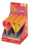 Olló, display, iskolai, 13 cm, MAPED 'Soft Neon', vegyes színek