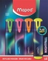 Szövegkiemelő készlet, 1-5 mm, MAPED 'Nightfall', 4 különböző szín
