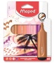 Szövegkiemelő készlet, 1-5 mm, MAPED Fluo Peps Assorted, vegyes színek