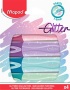 Szövegkiemelő készlet, 1-5 mm, MAPED 'Glitter Fluo Peps', vegyes pasztell színek