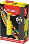 Szövegkiemelő, 1-5 mm, MAPED Fluo Peps Classic, sárga