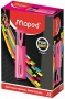 Szövegkiemelő, 1-5 mm, MAPED Fluo Peps Classic, rózsaszín