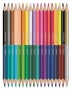 Színes ceruza készlet, háromszögletű, kétvégű, MAPED Color`Peps Duo, 36 különböző szín