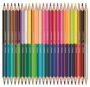 Színes ceruza készlet, háromszögletű, kétvégű, MAPED Color`Peps Duo, 48 különböző szín