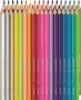 Színes ceruza készlet, háromszögletű, MAPED Color`Peps Star, 36 különböző szín