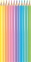 Színes ceruza készlet, háromszögletű, MAPED Color`Peps Pastel, 12 különböző pasztell szín