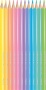 Színes ceruza készlet, háromszögletű, MAPED Color`Peps Pastel, 12 különböző pasztell szín