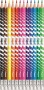 Színes ceruza készlet, háromszögletű, radírozható, MAPED Color`Peps Oops, 12 különböző szín