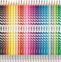 Színes ceruza készlet, háromszögletű, radírozható, MAPED Color`Peps Oops, 24 különböző szín