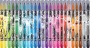 Filctoll készlet, 2,8 mm, kimosható, MAPED Color`Peps Monster 24 különböző szín