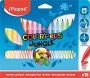 Filctoll készlet, 2,8 mm, kimosható, MAPED 'Color`Peps Jungle', 18 különböző szín