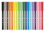 Filctoll készlet, 2 mm, kimosható, MAPED Color`Peps Ocean, 18 különböző szín