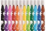 Filctoll készlet, 1-5 mm, kimosható, vastag, MAPED Color`Peps Jumbo, 12 különböző szín