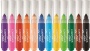 Filctoll készlet, 6,5 mm, kimosható, MAPED Color`Peps Mini Power, 12 különböző szín