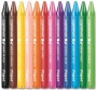Zsírkréta, MAPED Color`Peps Wax, 12 különböző szín