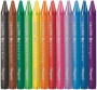 Zsírkréta, MAPED Color`Peps Wax, 12 különböző szín