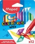 Zsírkréta, MAPED 'Color`Peps Wax', 12 különböző szín