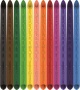 Színes ceruza készlet, háromszögletű, MAPED Color`Peps INFINITY, 12 különböző szín