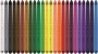 Színes ceruza készlet, háromszögletű, MAPED Color`Peps INFINITY, 24 különböző szín