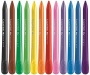 Zsírkréta, MAPED Color`Peps PlastiClean, 12 különböző szín