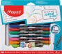 Tűfilc készlet, 0,4 mm, MAPED 'Graph`Peps - How to Mind Map Box', 8 különböző szín