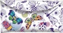 Tolltartó, textil, színezhető, tépőzáras, MAPED Color`Peps, színezőtermékekkel