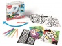 Fújós filctoll készlet, MAPED CREATIV, Blow pen Art, csíkozás