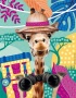 Mozaikos képkészítő készlet, MAPED CREATIV, Adventure Animals, kalandos állatok